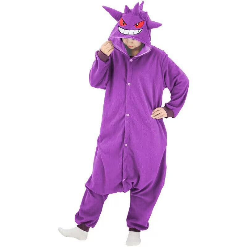 Free Shipping and Ruturns COSANIMAL's Kigurumi - Pocket Monster - Gengar