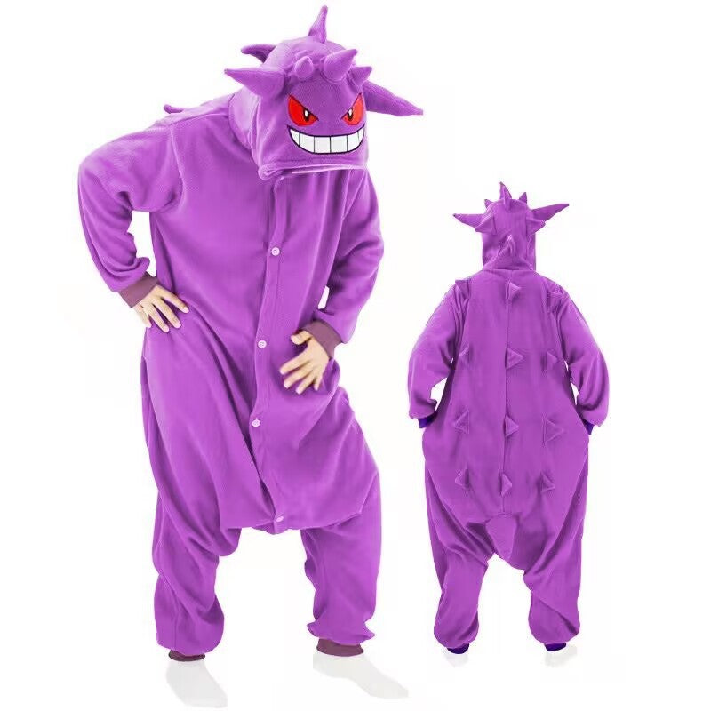 Free Shipping and Ruturns COSANIMAL's Kigurumi - Pocket Monster - Gengar