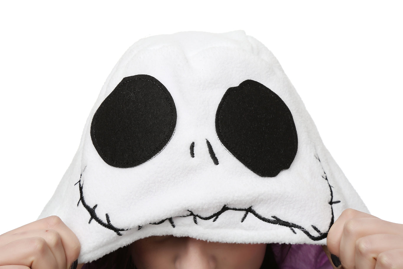 Free Shipping and Ruturns COSANIMAL's Jack Skellington Kigurumi For Halloween