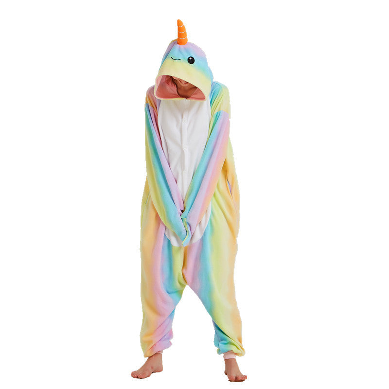 Free Shipping and Ruturns COSANIMAL's Animal Kigurumi - Narwhal