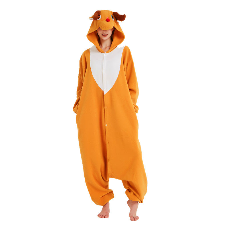 Free Shipping and Ruturns COSANIMAL's Animal Kigurumi - Reindeer