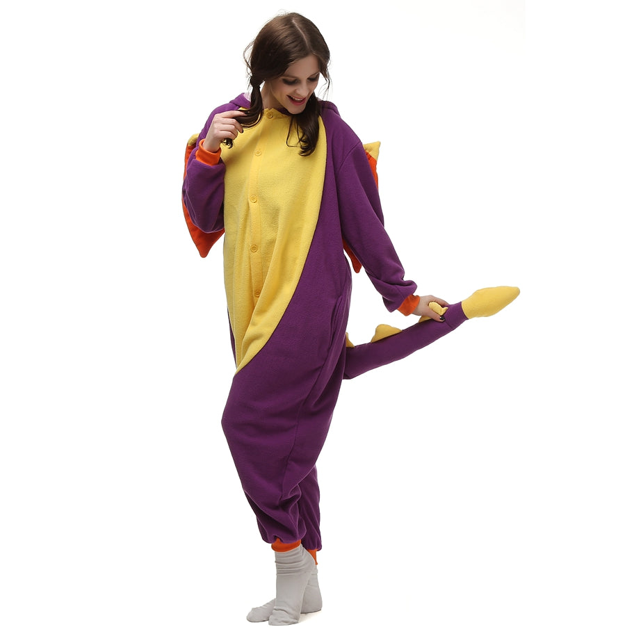 Free Shipping and Ruturns COSANIMAL's Game Kigurumi - Spyro Dragon