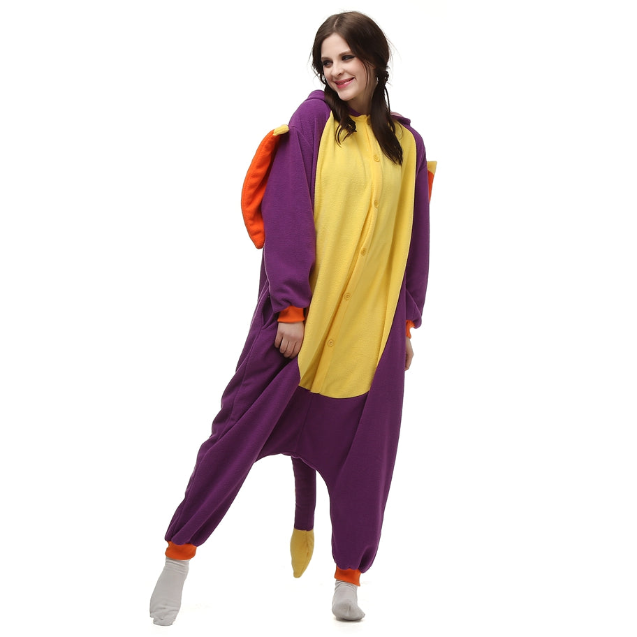 Free Shipping and Ruturns COSANIMAL's Game Kigurumi - Spyro Dragon