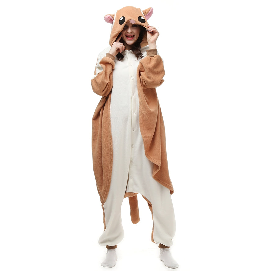 Free Shipping and Ruturns COSANIMAL's Animal Kigurumi - Sugar Glider