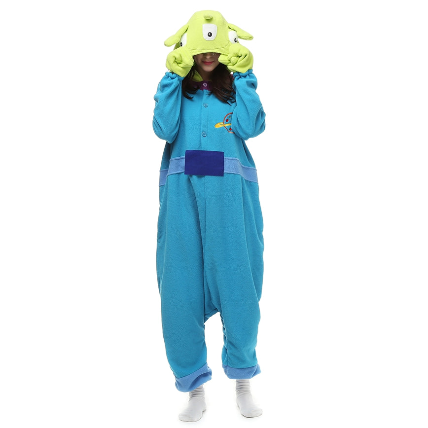 Free Shipping and Ruturns COSANIMAL's Cartoon Kigurumi - Alien