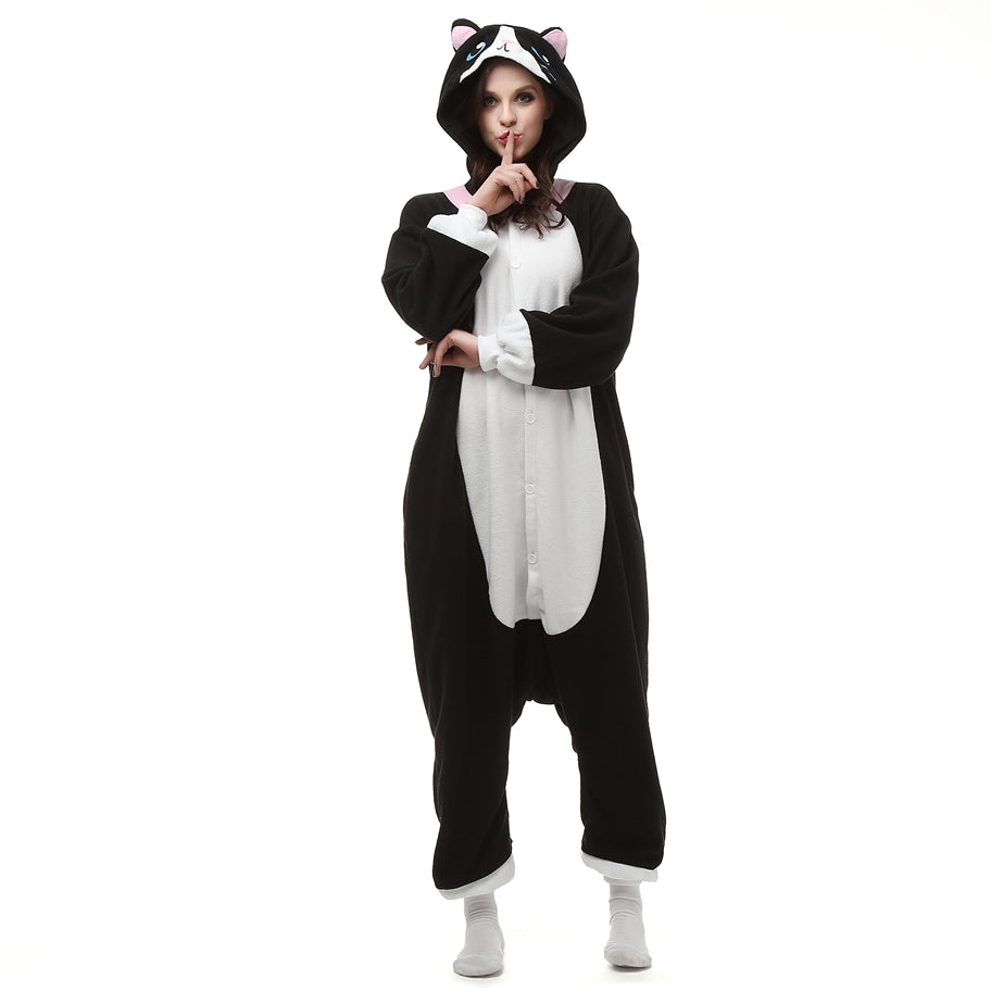 Free Shipping and Ruturns COSANIMAL's Animal Kigurumi - Black Cat