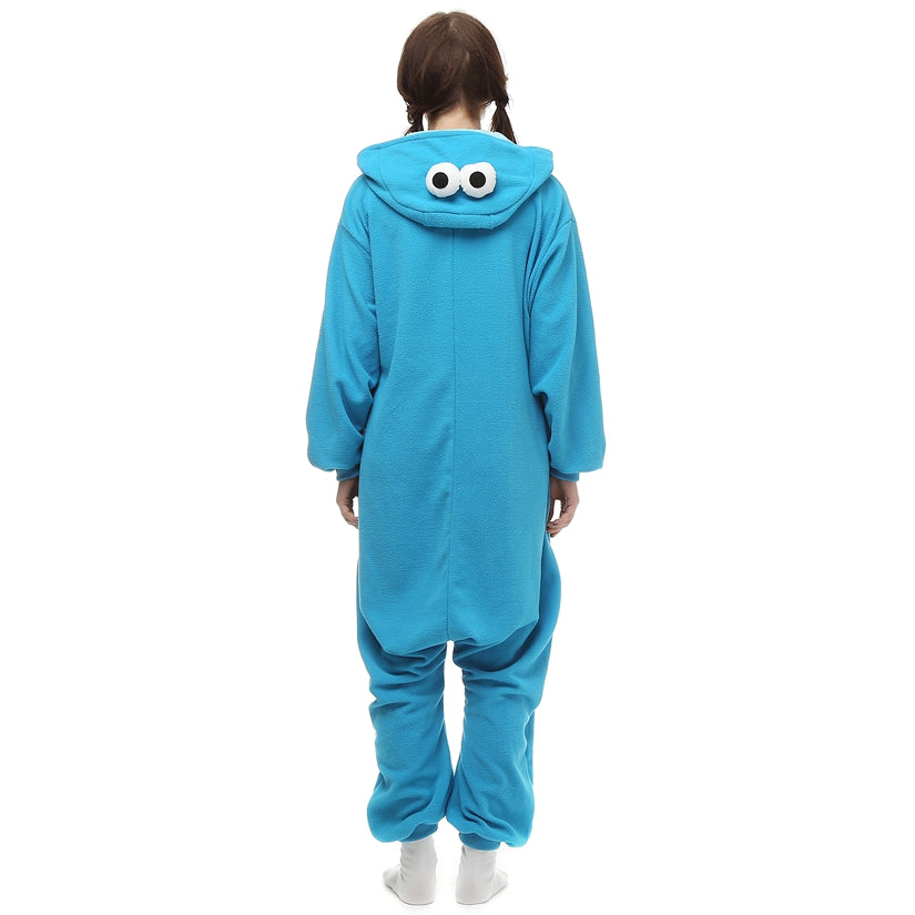 Free Shipping and Ruturns COSANIMAL's Cartoon Kigurumi - Cookie Monster