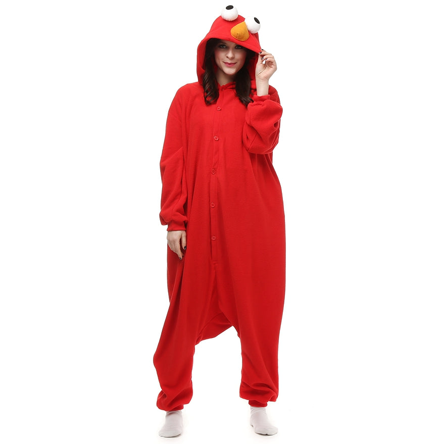 Free Shipping and Ruturns COSANIMAL's Cartoon Kigurumi - Elmo