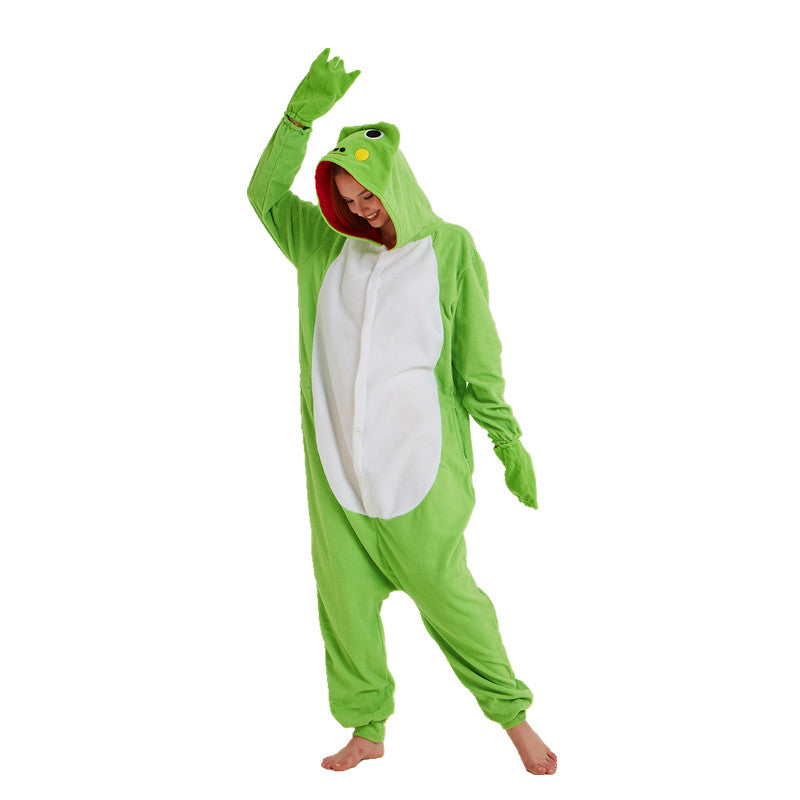 Free Shipping and Ruturns COSANIMAL's Animal Kigurumi - Frog Onesie