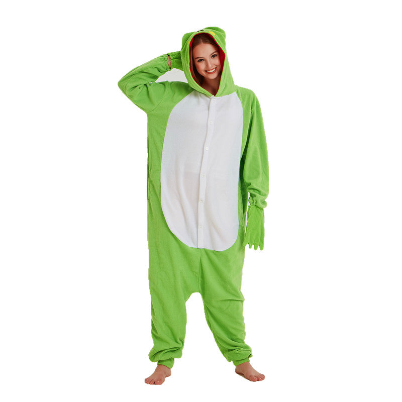 Free Shipping and Ruturns COSANIMAL's Animal Kigurumi - Frog Onesie