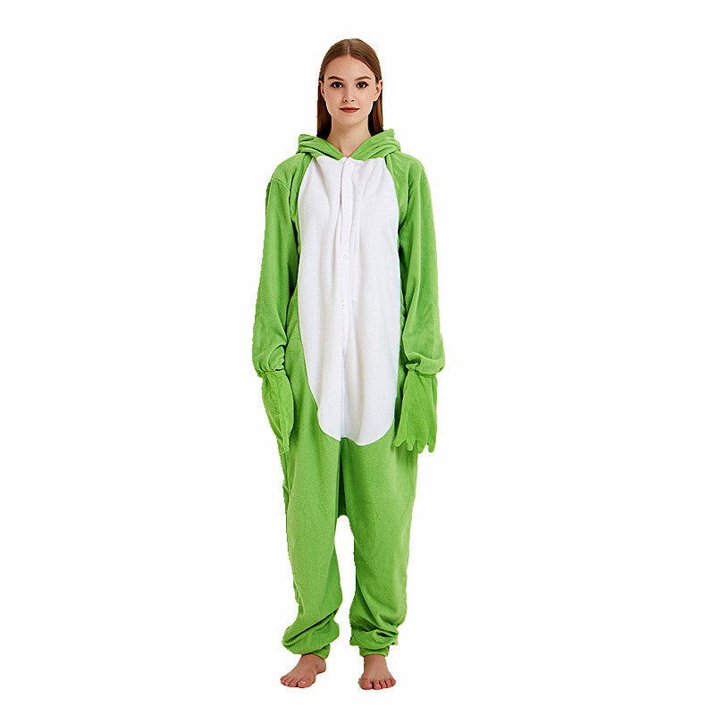 Free Shipping and Ruturns COSANIMAL's Animal Kigurumi - Frog Onesie