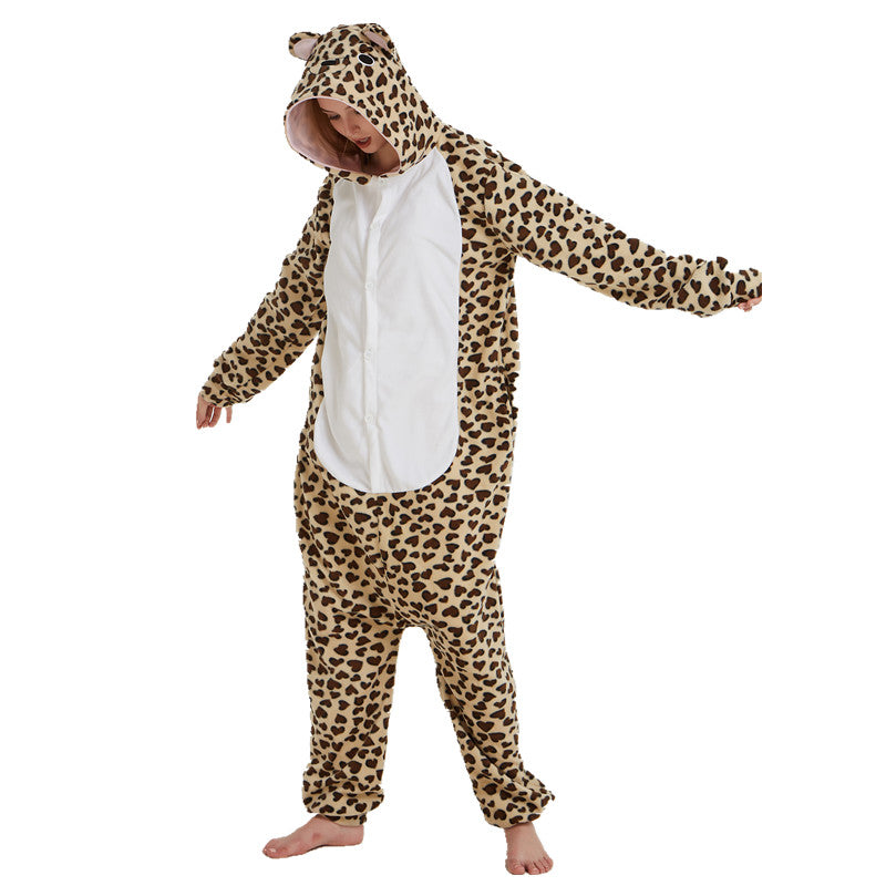 Free Shipping and Ruturns COSANIMAL's Animal Kigurumi - Leopard Onesie