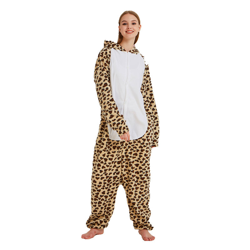 Free Shipping and Ruturns COSANIMAL's Animal Kigurumi - Leopard Onesie