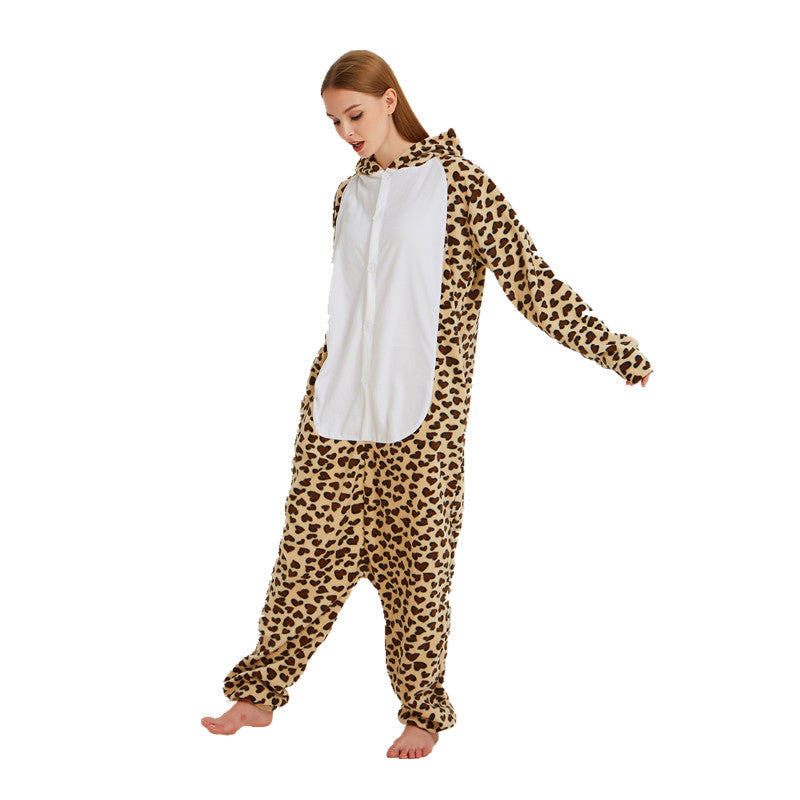 Free Shipping and Ruturns COSANIMAL's Animal Kigurumi - Leopard Onesie