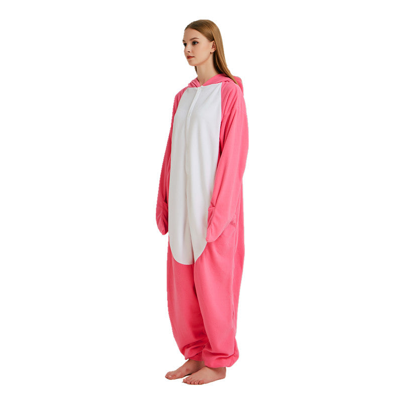 Free Shipping and Ruturns COSANIMAL's Animal Kigurumi - Pink Penguin