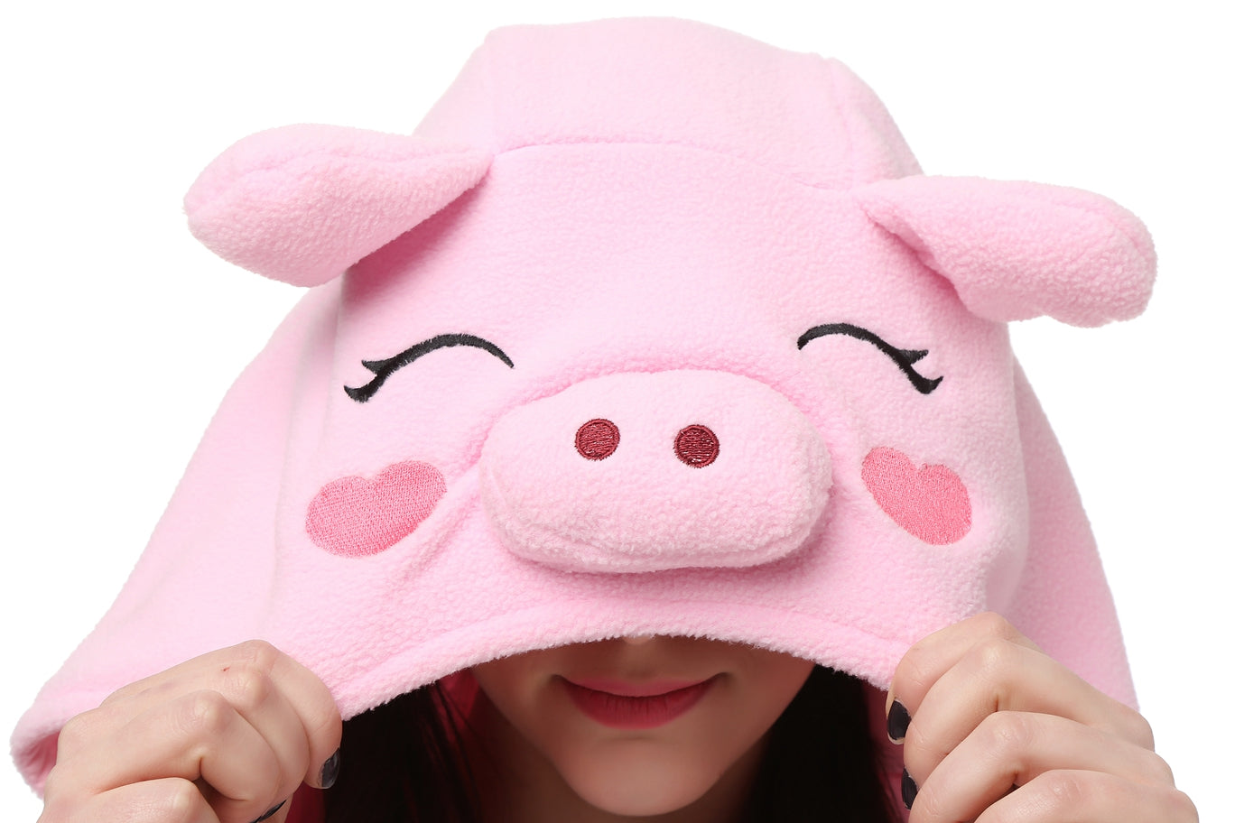 Free Shipping and Ruturns COSANIMAL's Animal Kigurumi - Pink Pig