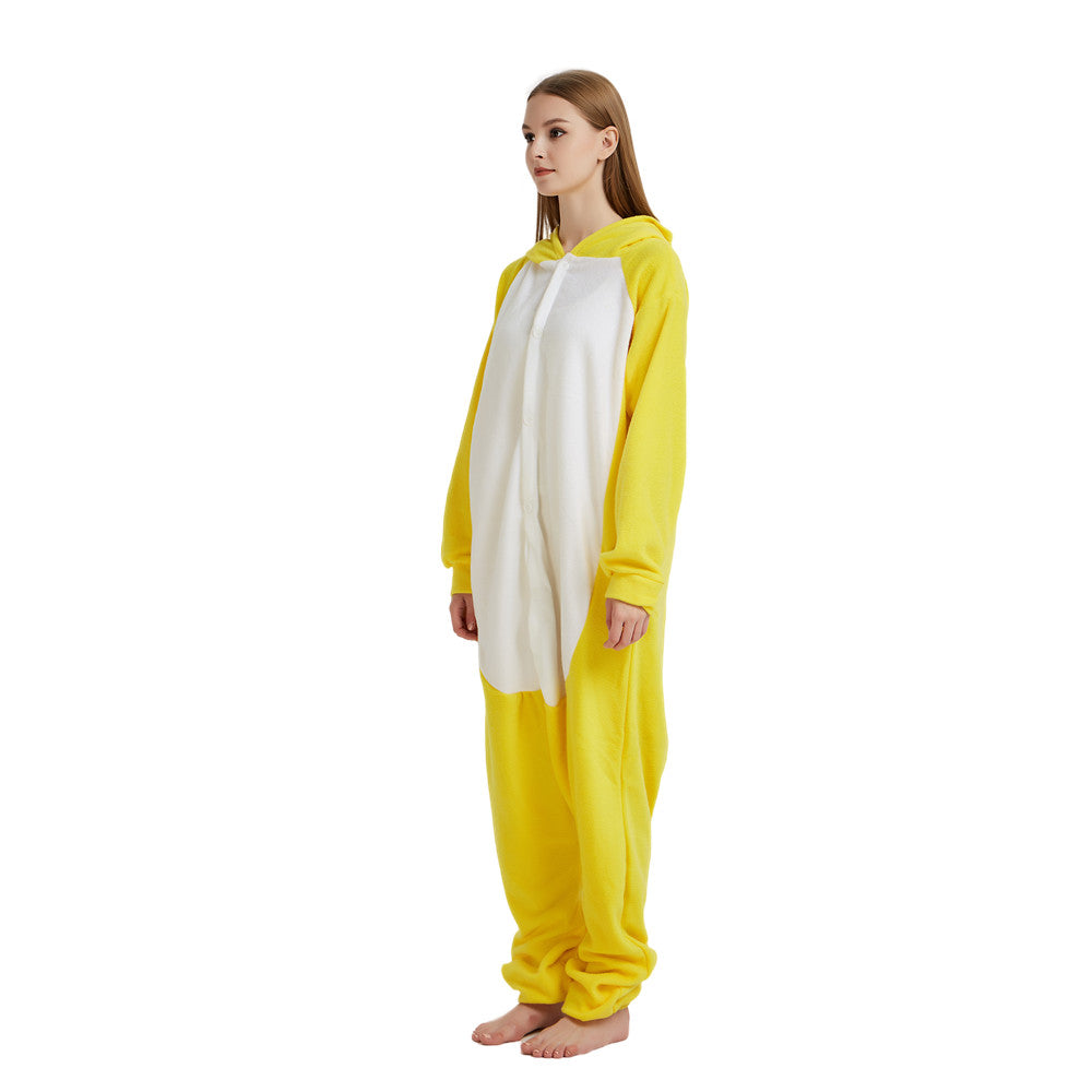 Free Shipping and Ruturns COSANIMAL's Animal Kigurumi - Yellow Rabbit