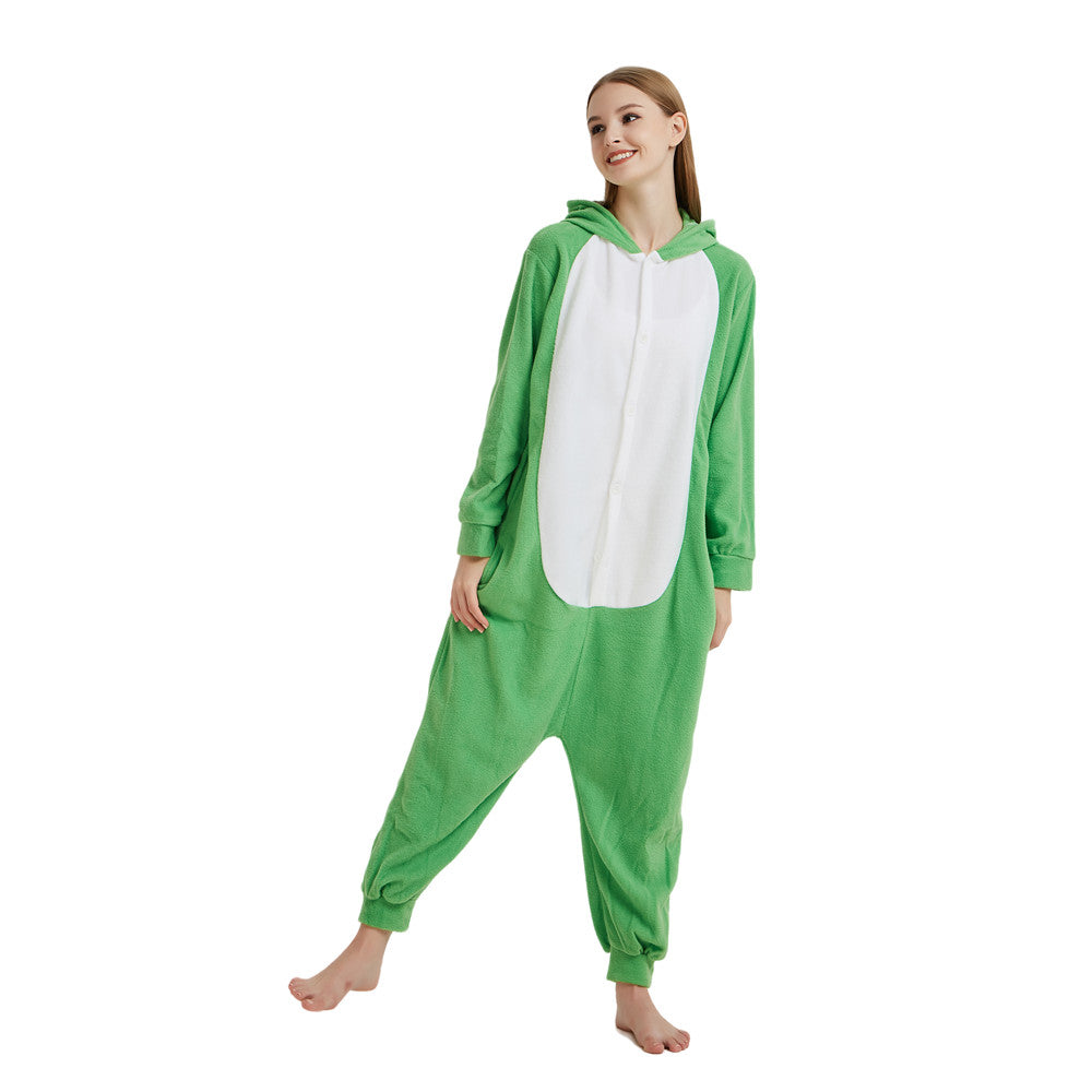 Free Shipping and Ruturns COSANIMAL's Animal Kigurumi - Green Rabbit