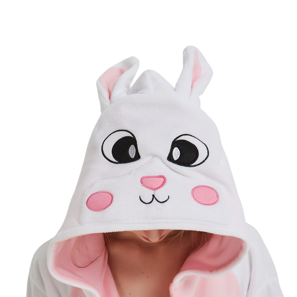 Free Shipping and Ruturns COSANIMAL's Animal Kigurumi - White Rabbit