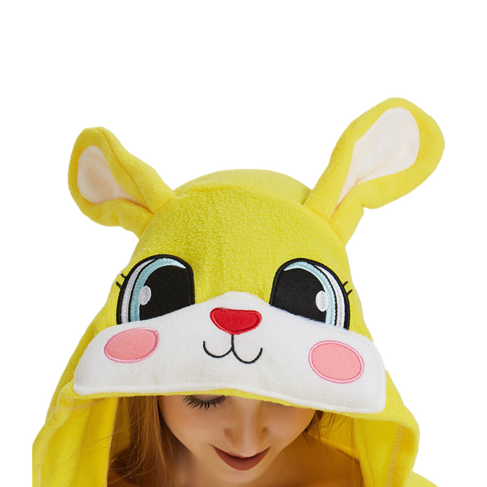 Free Shipping and Ruturns COSANIMAL's Animal Kigurumi - Yellow Rabbit