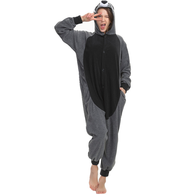 Free Shipping and Ruturns COSANIMAL's Animal Kigurumi - Raccoon