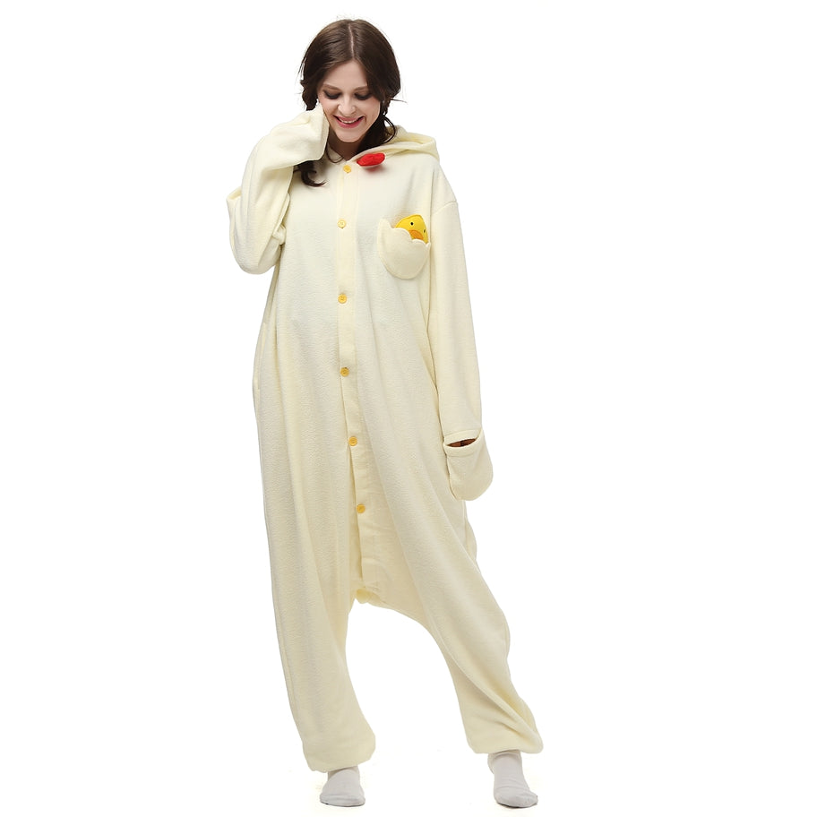 Free Shipping and Ruturns COSANIMAL's Animal Kigurumi - White Rooster