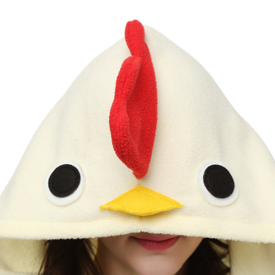 Free Shipping and Ruturns COSANIMAL's Animal Kigurumi - White Rooster