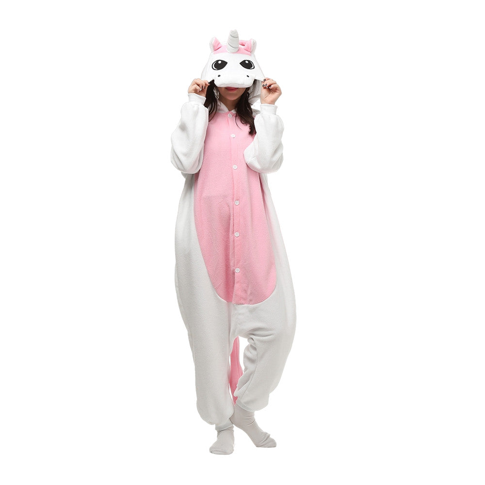 Free Shipping and Ruturns COSANIMAL's Cartoon Kigurumi - Pink Unicorn