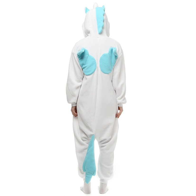 Free Shipping and Ruturns COSANIMAL's Cartoon Kigurumi - Blue Unicorn